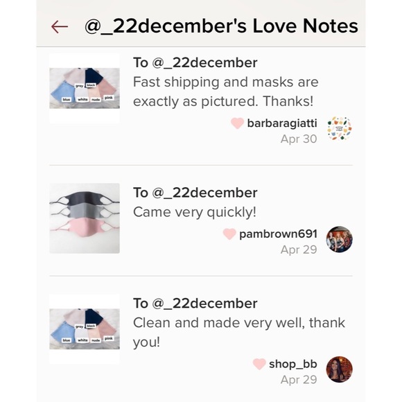 🔥BUNDLE OF 3 - washable face mask🔥 - Picture 4 of 5